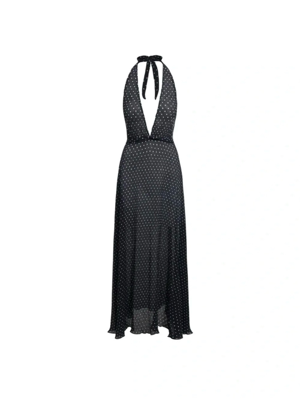 Lioness District Maxi Dress | Onyx Polka - Picture 6 of 6